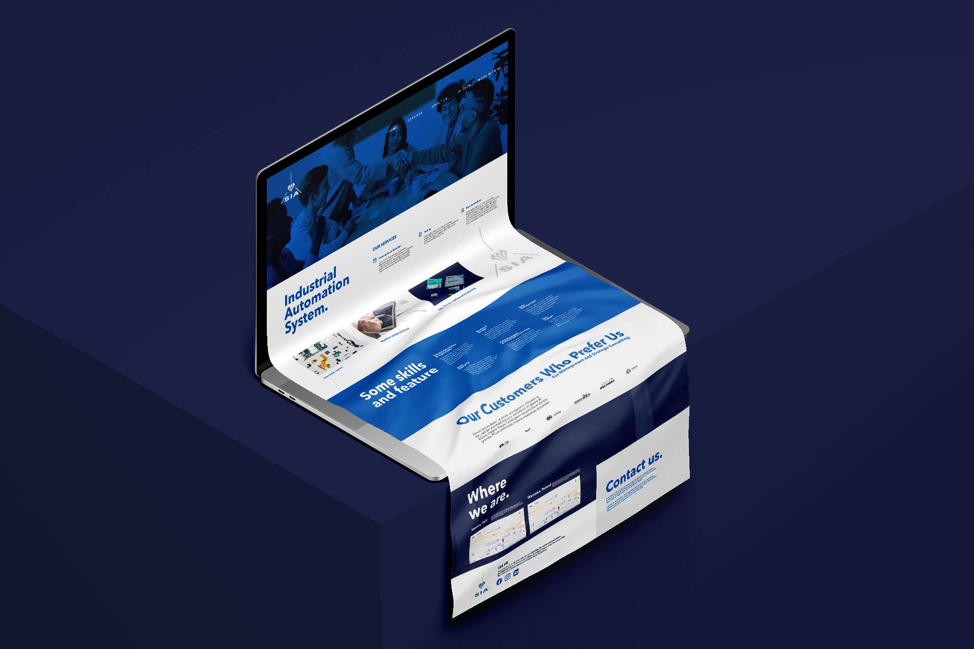 Mockup Sito SIA