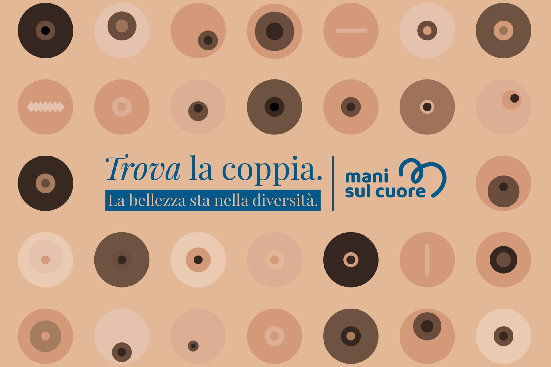 Mockup grafica Mani sul Cuore